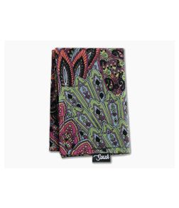 SwankHanks Vintage Floral Print Nylon and Microsuede Hank - SH-037 1