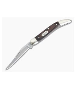 Buck Toothpick Woodgrain Single Blade Traditional Slipjoint 0385BRS - BU-0385BRS 1