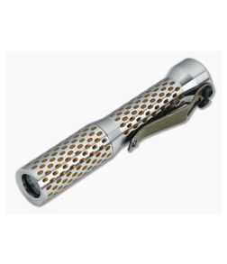 Dawson Machine Craft Divot Slimmer Flashlight Satin Bronze Titanium (4500K) - DMC-038 1