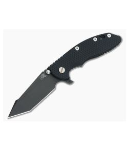 Hinderer Knives XM-18 3.5" Black Fatty Harpoon Tanto Black DLC - HK-0390 1