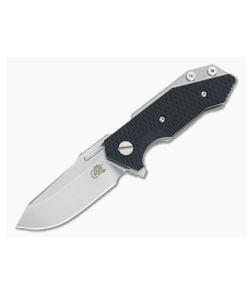 Hinderer Knives Half Track 2.75" Black G10 Stonewash Finish - HK-0396 1