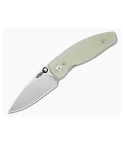 TRM Neutron 2 Jade G10 3D Lizard Skin MagnaCut Liner Lock Knife (3.00" Blade) - TRM-039 1