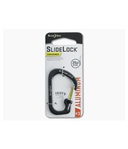 Nite Ize SlideLock Carabiner Aluminum #3 Charcoal Gray - NI-04040 1