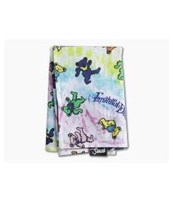 SwankHanks Tie-Dye Grateful Dead Cotton and Microsuede Hank - SH-040 1