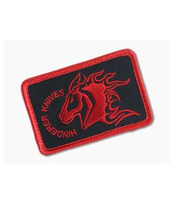 Hinderer Knives Velcro Morale Patch Black & Red - HK-0413 1