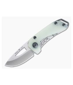 Buck 417 Budgie S35VN Jade Green G10 Frame Lock Folding Knife 0417GRS - BU-0417GRS 1