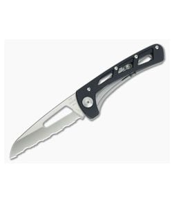 Buck Knives Vertex Serrated Wharncliffe Black 418BKX - BU-0418BKX 1