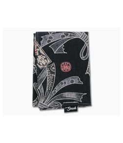 SwankHanks Navy Tabane Noshi Uzumaki Spiral Japanese Dobby Cotton Hank - SH-042 1
