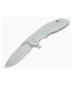 Hinderer Knives XM-18 3" Sand Recurve Stonewashed Flipper - HK-0431 1