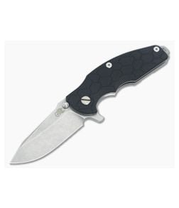 Hinderer Knives Jurassic 3.25" Black G10 SpearPoint Stonewash - HK-0441 1