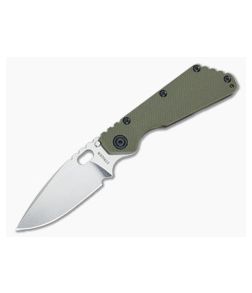 Strider SMF Green G10 Stonewash S30V Flamed Frame - SK-044 1