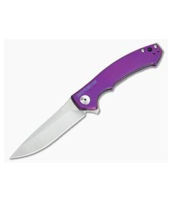 Zero Tolerance 0450 TiSurvival Purple Anodized Titanium Flipper - ZT-0450-010 1