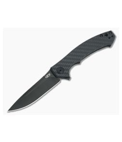 Zero Tolerance 0450CF Black Carbon Fiber Flipper - ZT-0450CF 1