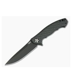 Zero Tolerance 0452GL Glow Carbon Fiber Black DLC S35VN Flipper Sprint Run - ZT-0452GL 1