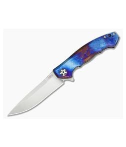 Zero Tolerance 0452 Titanium Blue Smoke S35VN Flipper #3 - ZT-0452TI-03 1