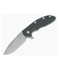 Hinderer Knives XM-18 3.5" Black/Green Spear Point Battle Anthracite DLC Flipper - HK-0462 1