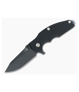 Hinderer Knives Jurassic Black DLC 3.25" Black XM G10 SpearPoint - HK-0468 1