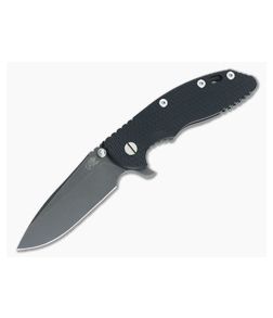 Hinderer Knives XM-18 3.5" Black Spear Point Battle Black DLC Flipper - HK-0496 1