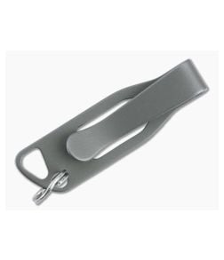 Lynch Northwest Key Hanger Sandwashed Titanium Deep Carry Clip - LNW-049 1
