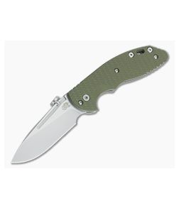 Hinderer Knives XM Slippy Stonewash 20CV Slicer OD Green G10 - HK-0505 1
