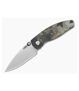 TRM Neutron 2 Midnight Jungle G10 3D Lizard Skin MagnaCut Liner Lock Knife (3.00" Blade) - TRM-050 1
