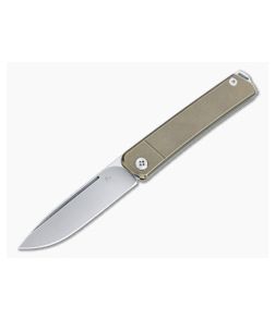 Medford Gentleman Jack Tumbled S35VN Bronze Titanium Slip Joint Folder - MKT-050 1