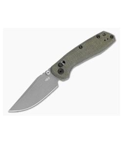 Zero Tolerance 0512DL Olive Micarta CRU-WEAR Crossbar Lock Knife (3.45" Blade) - ZT-0512DL 1