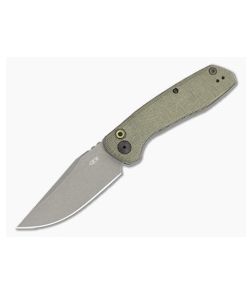 Zero Tolerance 0512OL Auto Olive Micarta CruWear - ZT-0512OL 1