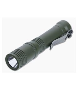 Laulima Metal Craft Ion Slim Flashlight Olive Cerakote Aluminum 3500K Neutral White LED 14500 LMC-051 - LMC-051 1