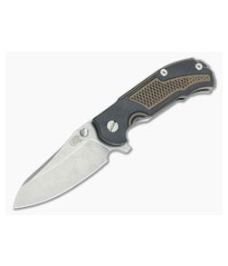 Hinderer Knives MP-1 Coyote/Black G10 3.25" Stonewashed Flipper - HK-0521 1