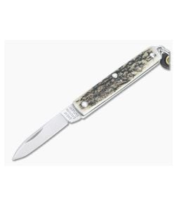 Great Eastern Cutlery #05 PPP Keychain Knife Pen Blade Sambar Stag Slip Joint Folder 052121-SS-06 - GEC-052121-SS-06 1