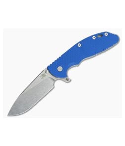 Hinderer Knives XM-24 Skinny Slicer Blue G10 Stonewash S35VN Flipper - HK-0525 1