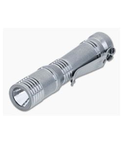Laulima Metal Craft Ion Slim Flashlight Tumbled Titanium 3500K Neutral White LED 14500 LMC-052 - LMC-052 1