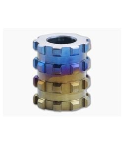 Lynch Northwest Short Grid Bead Lanyard Fade Anodized Titanium - LNW-052 1