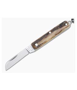 Great Eastern Cutlery #05 PPP Keychain Knife Sheepsfoot Sambar Stag Slip Joint Folder 053121-SS-05 - GEC-053121-SS-05 1
