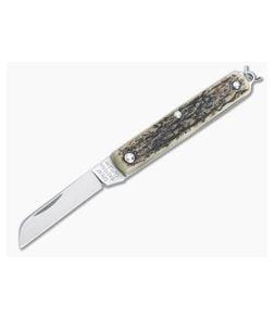 Great Eastern Cutlery #05 PPP Keychain Knife Sheepsfoot Sambar Stag Slip Joint Folder 053121-SS-07 - GEC-053121-SS-07 1