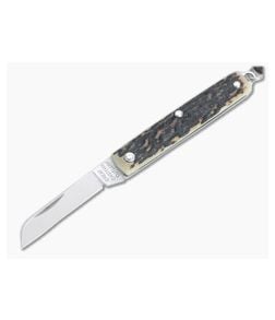 Great Eastern Cutlery #05 PPP Keychain Knife Sheepsfoot Sambar Stag Slip Joint Folder 053121-SS-30 - GEC-053121-SS-30 1