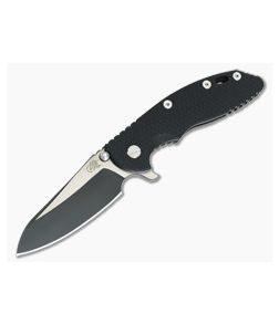 Hinderer Knives XM-18 3.5" Sheepsfoot DLC Two-Tone 20CV Black DLC Black G10 - HK-0535 1