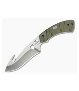 Buck Open Season Skinner with Guthook Pro Series OD Green Micarta S35VN 0537ODG - BU-0537ODG 1