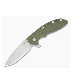 Hinderer Knives XM-18 3.5" 30th Anniversary GEN 5 Spanto Stonewash S35VN OD Green G10 - HK-0554 1
