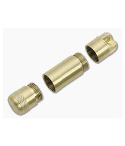 Maratac A/B Cache Dual Compartment Capsule Brass - MAR-055 1