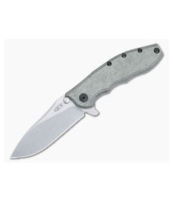 Zero Tolerance Hinderer 0562MIC MagnaCut Micarta Titanium Frame Lock - ZT-0562MIC 1