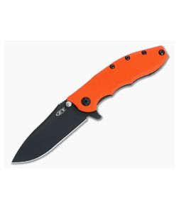 Zero Tolerance 0562ORBLK Orange G10 Black CTS-204P Flipper - ZT-0562ORBLK 1