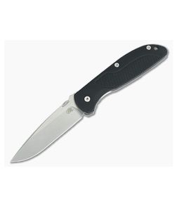 Hinderer Firetac Spear Point Stonewash 20CV Thumb Disk Black G10 Titanium Frame Lock Folder - HK-0568 1