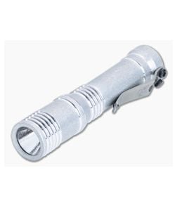 Laulima Metal Craft Ion Slim Flashlight Tumbled Aluminum 3000K Warm White LED 14500 LMC-056 - LMC-056 1