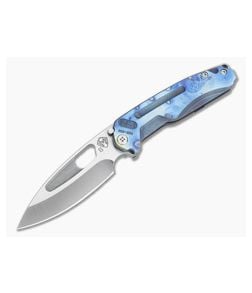 Medford Knives Infraction Satin S35VN Faced Flamed "Galaxy" Titanium Frame Lock Folder - MKT-056 1