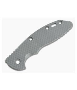 Hinderer Knives Working Finish Textured Titanium XM-18 3.5" Handle Scale - HK-0580 1