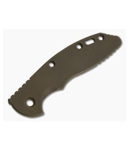 Hinderer Knives Battle Bronze Smooth Titanium XM-18 3.5" Handle Scale - HK-0586 1