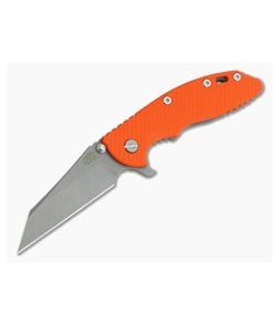 Hinderer Knives XM-18 3.5" GEN 5 Wharncliffe Working Finish 20CV Orange G10 - HK-0590 1