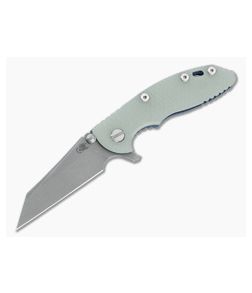 Hinderer XM-18 3" Wharncliffe 20CV Jade G10 Battle Blue Tri-Way Pivot Flipper 0596 - HK-0596 1